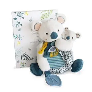 Doudou Mamá Koala con Bebé y Mordedor