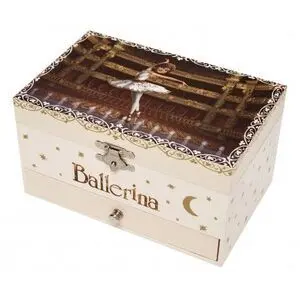 Caja de Música Brillante en la Oscuridad Bailarina