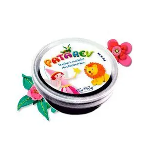 Patarev Bote de Plastilina Negra