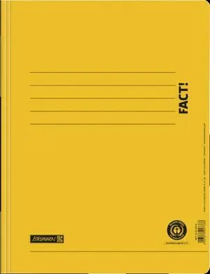 Carpeta 250 Gim2 Reciclada Amarilla