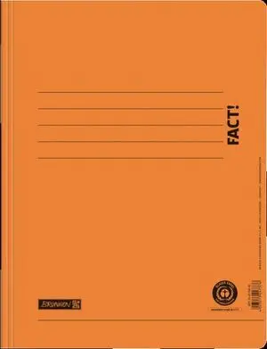 Carpeta 250 G/M2 Reciclada Naranja