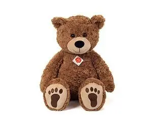 Peluche Oso Marrón con Huellas 55Cm