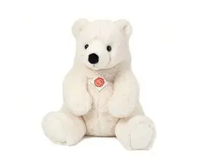 Peluche Oso Polar Sentado 35Cm