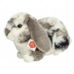 Conejo Gris y Blanco 23Cm