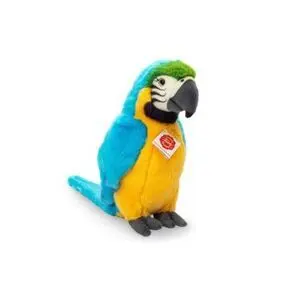 Peluche Papagayo Azul y Amarillo 26Cm