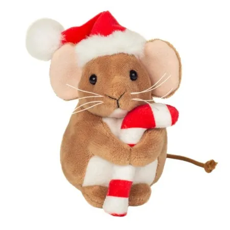 Ratón Navideño Caña de Azucar