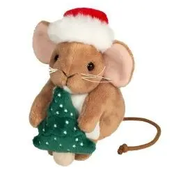 Ratón Navideño con Arbol