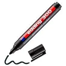 Rotulador Edding 300 Negro Marcador Permanente