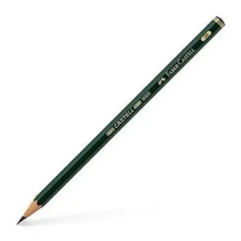 Lapiz Grafito Serie 9000 Faber-Castell 3B