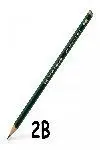 Lápiz Faber-Castell 2B