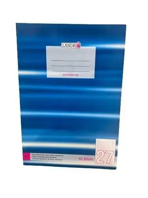 Libreta Landré Líneas 16 Hojas