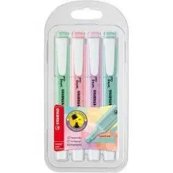 Marcador Rotulador Stabilo Boss 4Col. pastel Swing Cool