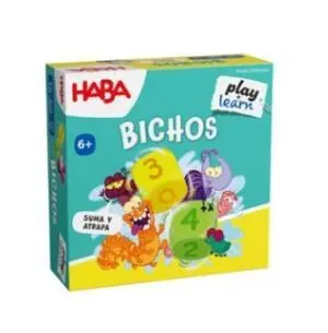 Bichos  Juego de Mesa Infantil de Cálculo y Memoria
