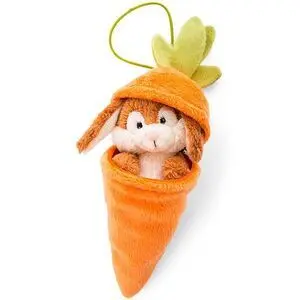 Peluche Zanahoria con Conejito