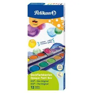 Acuarelas con Blanco Opaco Pelikan