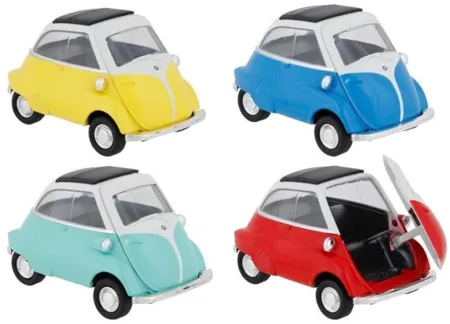 Coche Bmw Isetta, Metal, 1:24