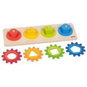 Juego de Clasificación con Ruedas Dentadas