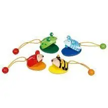 Castañuela Rana/Oso/Abeja/Raton (1 Unidad)