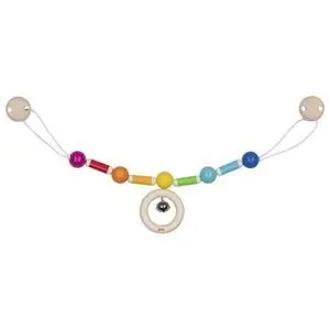 Decoración para Cochecito con Clips Arco Iris