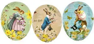 Huevo de Pascua - Bunny Mail 9 cm (1 Unidad)