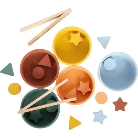 Juego de Clasificación con Pinzas Montessori
