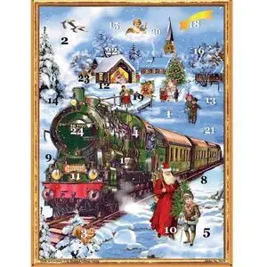 Calendario de Adviento Tren en la Nieve