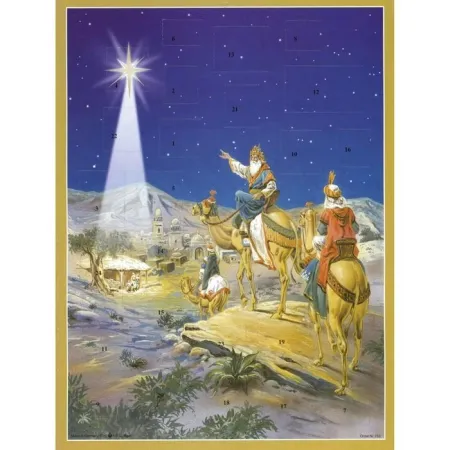 Calendario de Adviento los Tres Reyes de Oriente