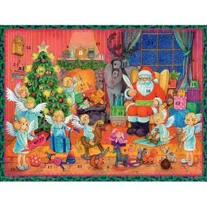 Calendario de Adviento A4 Preparativos Navideños
