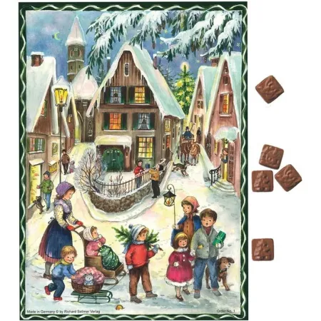 Calendario de Adviento Chocolate Navidad en el Pueblo