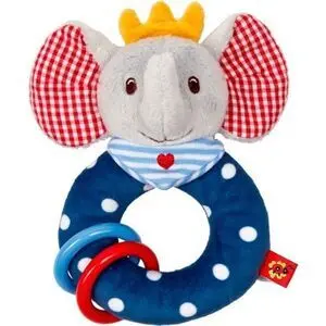 Sonajero con Anillos Elefante Baby Charms