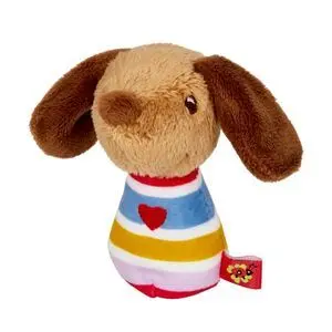 Mini Sonajero Perro Salchicha