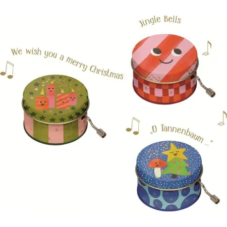 Mini Caja de Musica Navidad