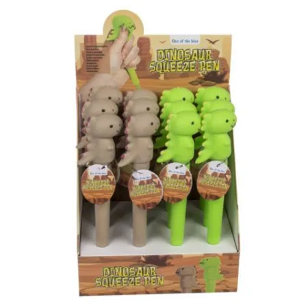 Boligrafo Squishy Dino 19Cm