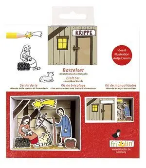 Kit Caja Cerillas Pesebre