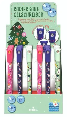 Boligrafo Borrable Navidad ( 1 Unidad)