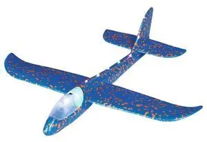 Avión Planeador con Luz Led