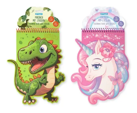 Libro Colorear con Stickers