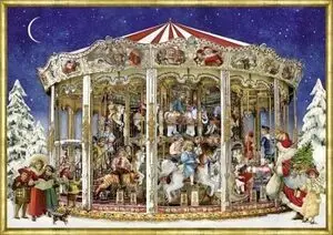 Calendario de Adviento Carrusel Navideño