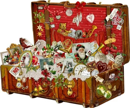 Calendario de Adviento Baúl de Navidad