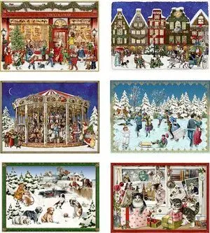 Postal Mini Calendario Victoria (1 Unidad)