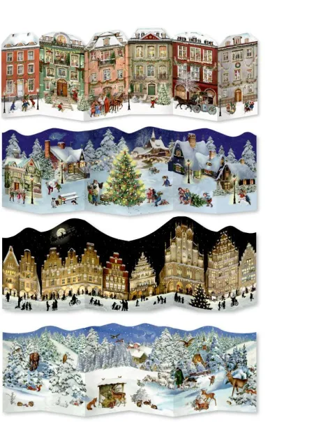 Calendario de Adviento Abanico Navidad Nostálgica (Por ud. )