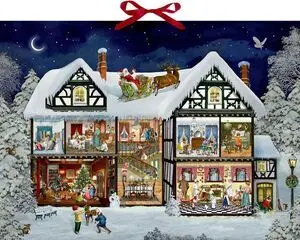 Calendario de Adviento Tiempo de Navidad en Casa