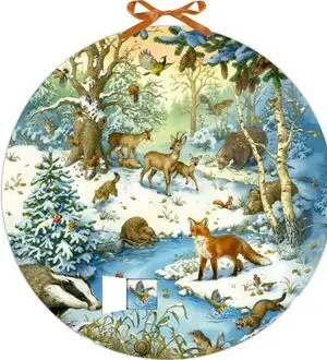 Calendario de Adviento Juego Memo Animales en el Campo