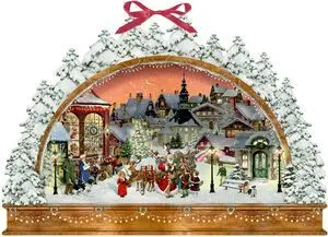 Calendario de Adviento Arco de Luces Nostalgico