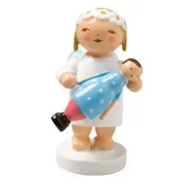 Margeritenengel Angelito con Muñeca (634302)