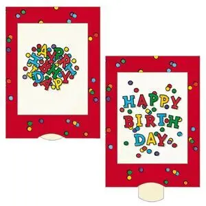 Postal Happy Birthday Ball Movimiento
