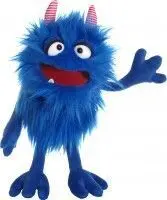 Títere Schmackes Monstruo Azul