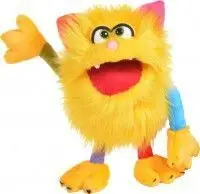 Títere Schickimicki Monstruo Amarillo