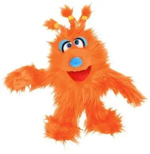 Títere Wumms Monstruo Naranja
