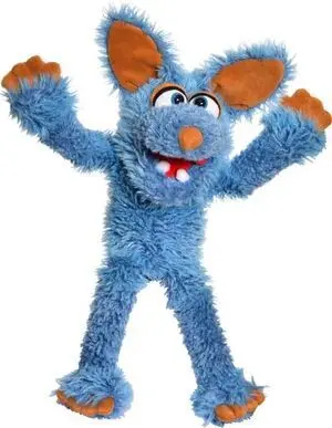 Títere Pequeño Schlawenski el Coyote Azul